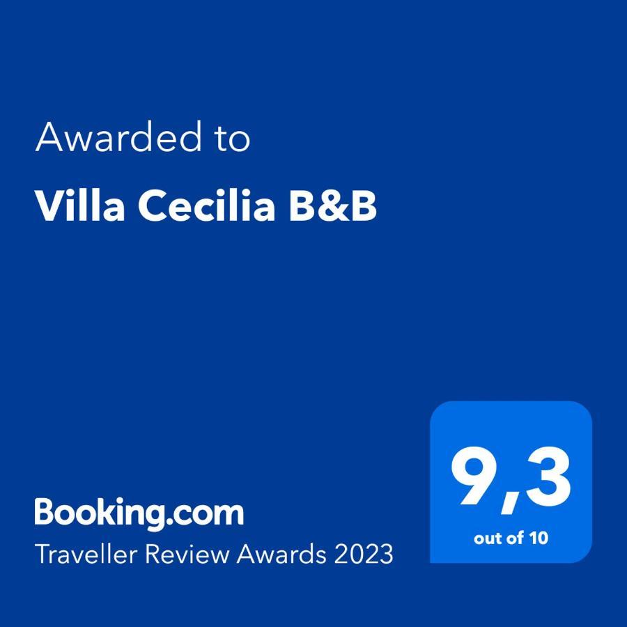 Villa Cecilia Bed And Breakfast Cellole Eksteriør billede